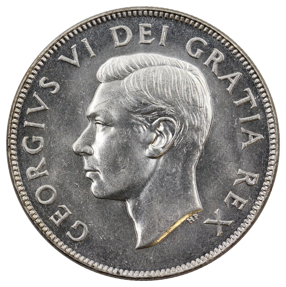 1952 Canada 50-cents AU-UNC (AU55)