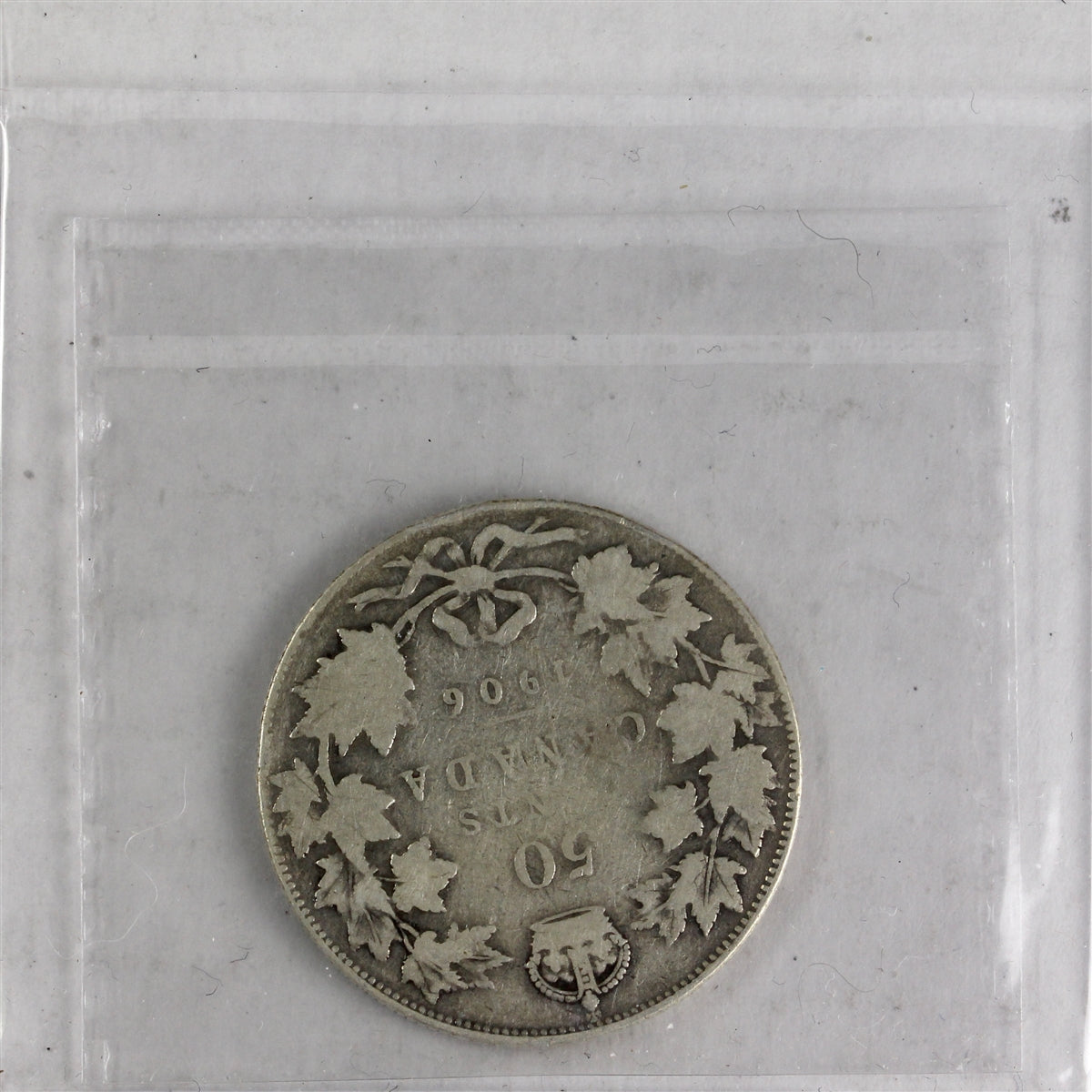 1906 Canada 50-cents ICCS Certified VG8