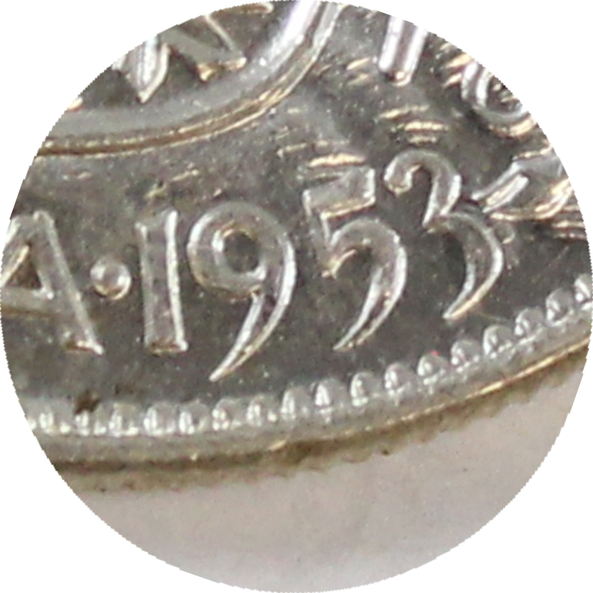 1953 Large Date NSS Canada 50-cents AU-UNC (AU55)
