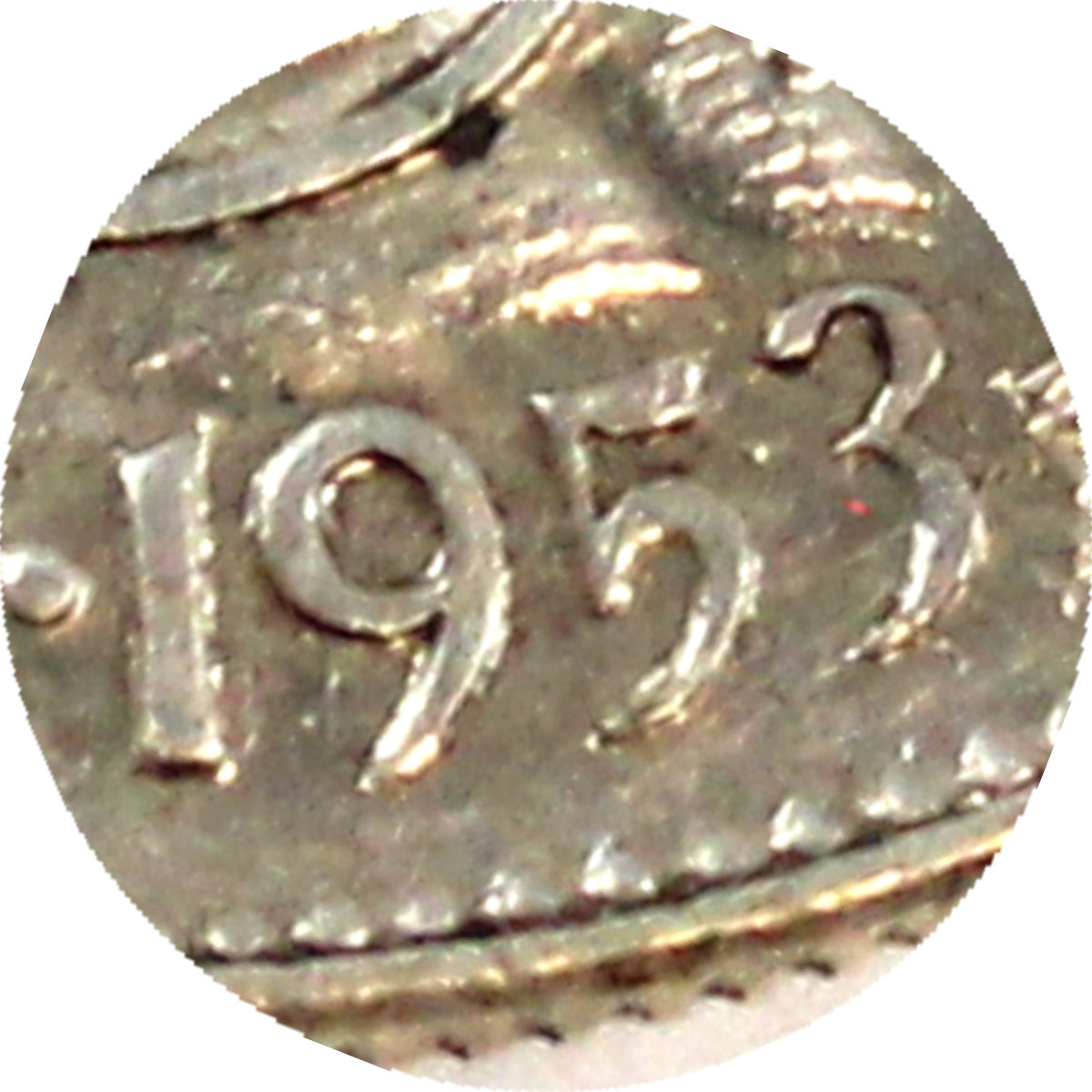 1953 Small Date NSS Canada 50-cents Very Fine (VF20)