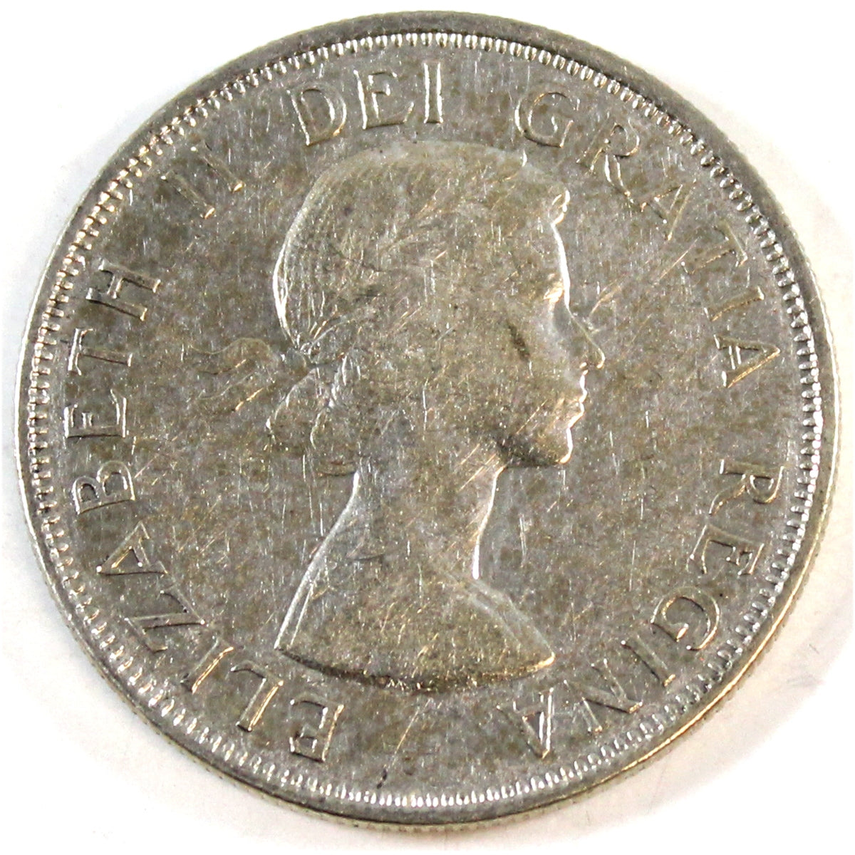 1954 Canada 50-cents F-VF (F15)