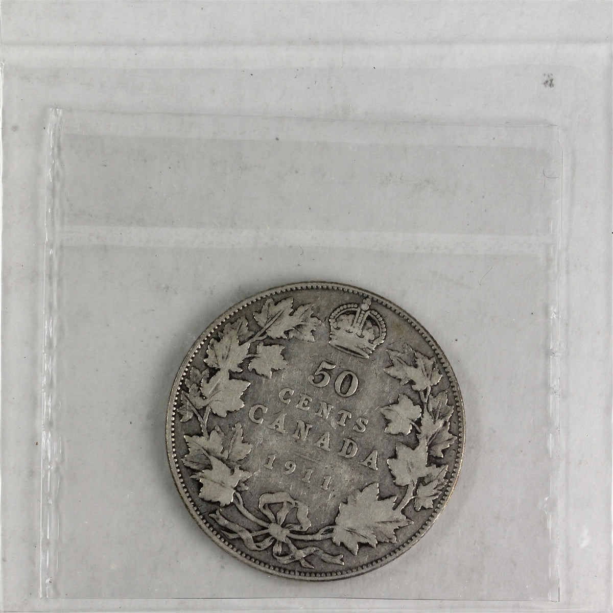 1911 Canada 50-cents ICCS Certified VG8