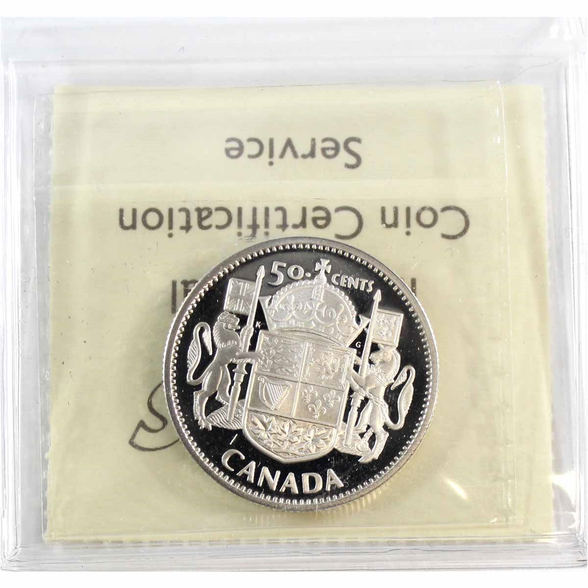 2003 Coronation Silver Canada 50-cents ICCS Certified PF-67 Ultra Heavy Cameo