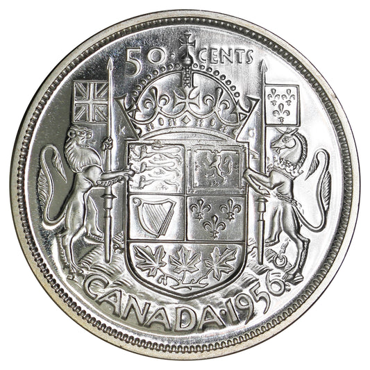 1956 Canada 50-cents Proof Like