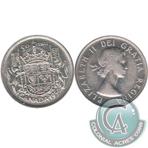1956 Canada 50-cents Very Fine (VF20)