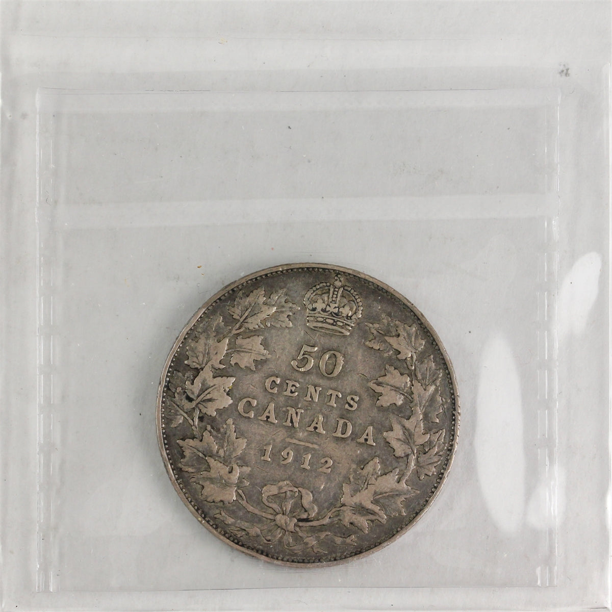 1912 Canada 50-cents ICCS Certified VF20