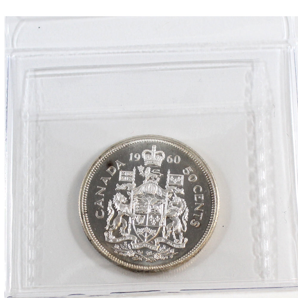 1960 Canada 50-cents ICCS Certified PL66