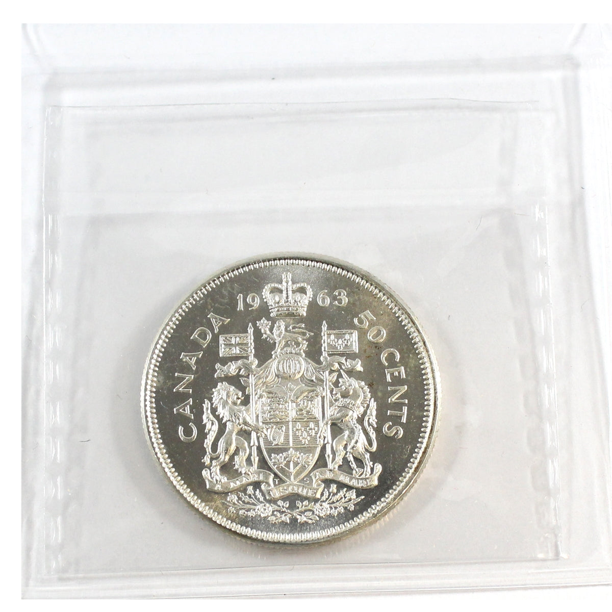 1963 Canada 50-cents ICCS Certified MS65