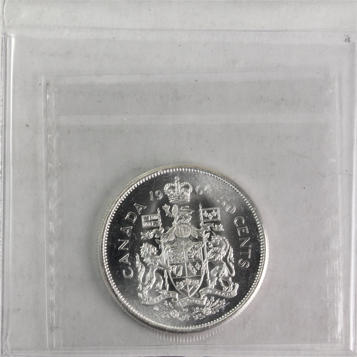 1964 Canada 50-cents ICCS Certified MS65