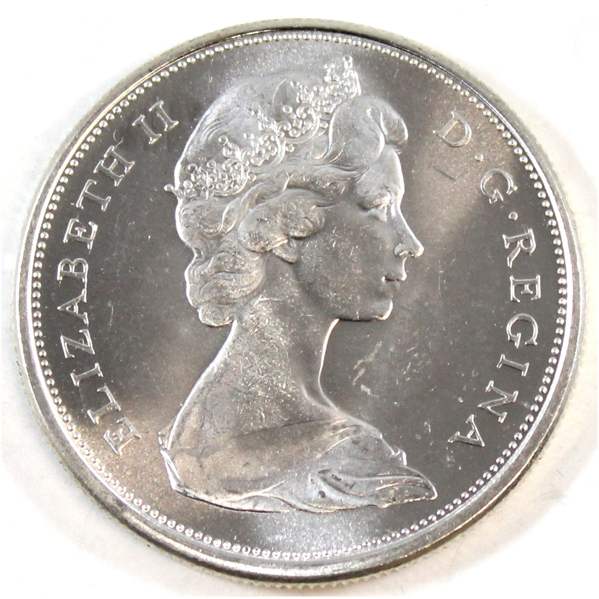 1965 Canada 50-cents Choice Brilliant Uncirculated (MS64)