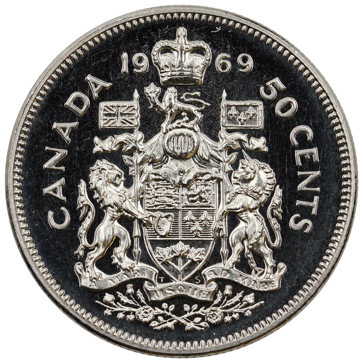 1969 Canada 50-cents Proof Like