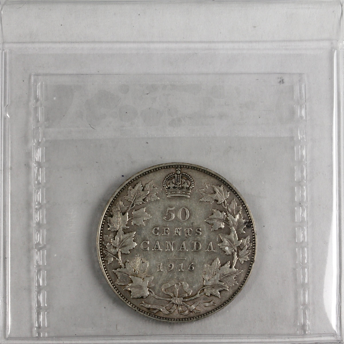 1916 Canada 50-cents ICCS Certified VF20