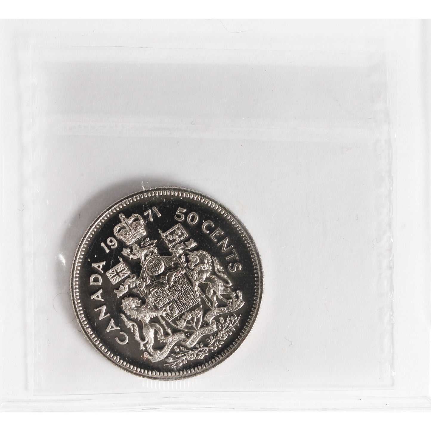 1971 Canada 50-cents ICCS Certified SP66
