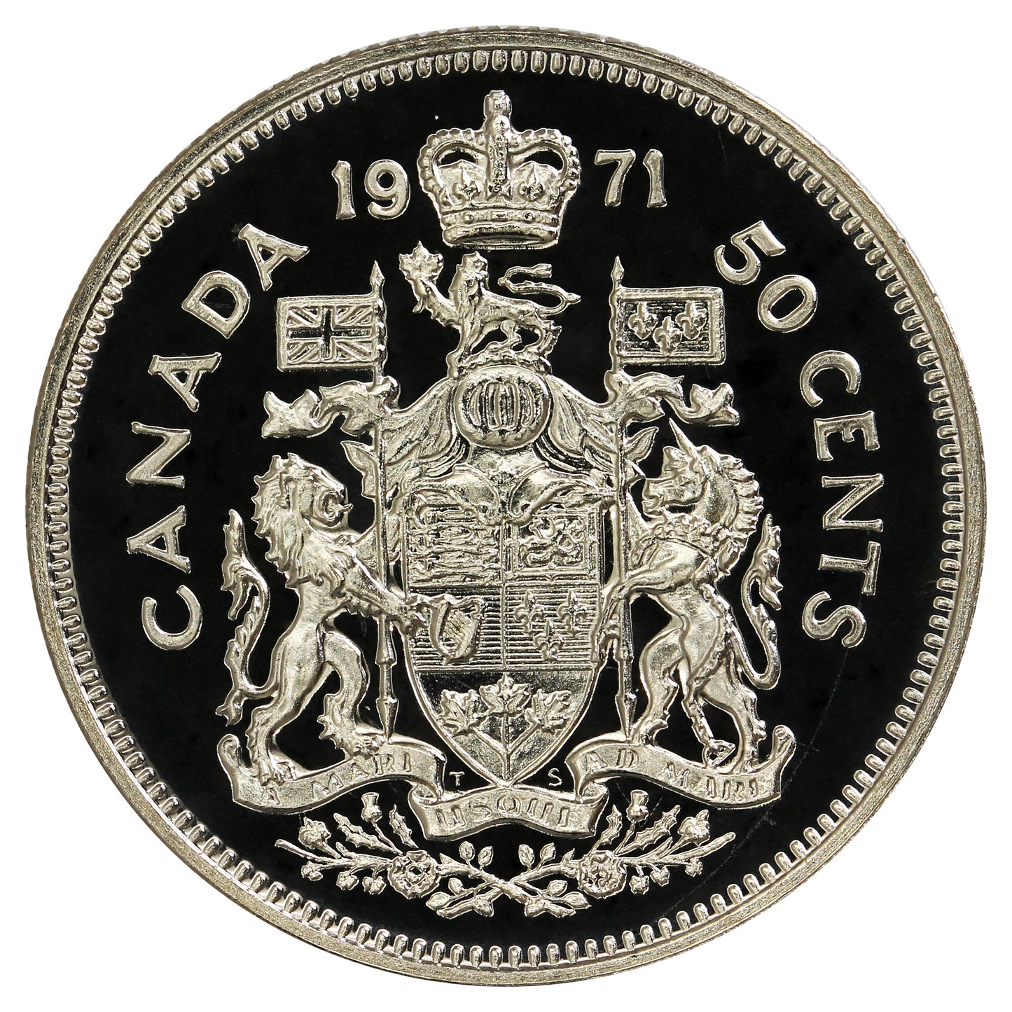1971 Canada 50-cents Proof Like
