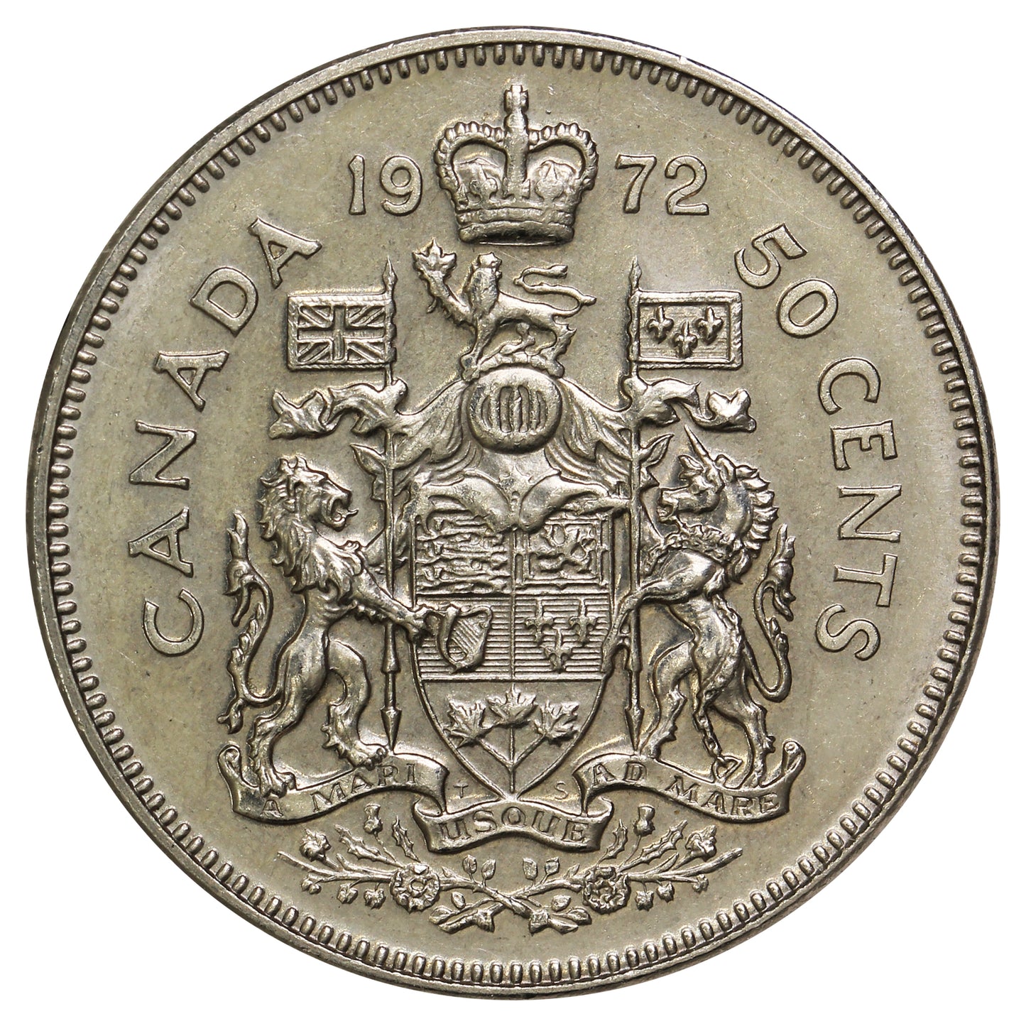 1972 Canada 50-cents Circulated