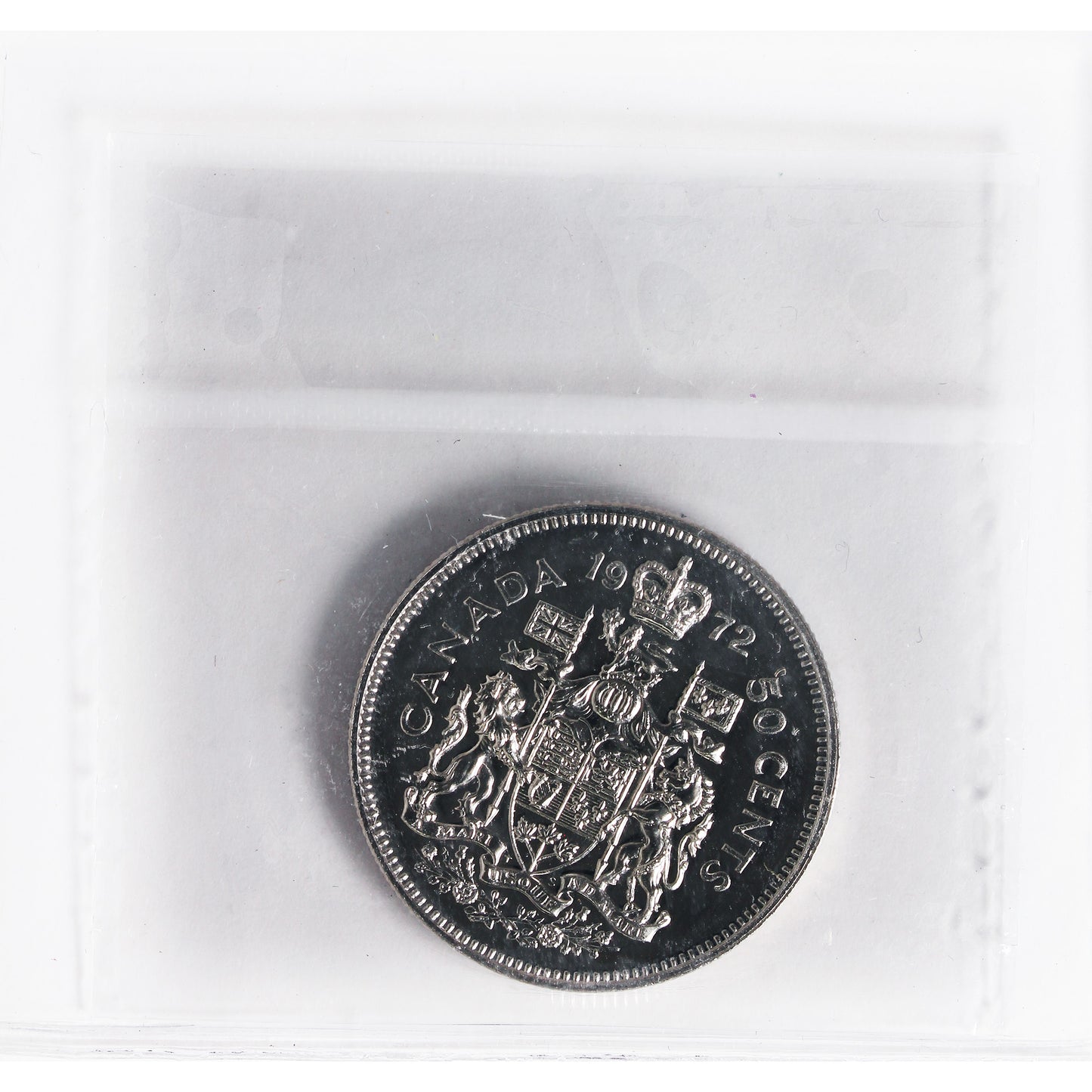 1972 Canada 50-cents ICCS Certified SP66 Heavy Cameo