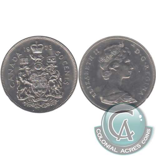 1973 Canada 50-cents Brilliant Uncirculated (MS63)
