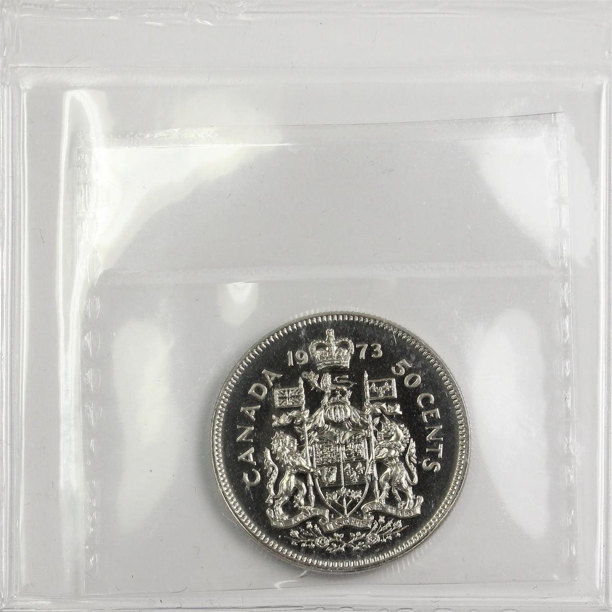1973 Canada 50-cents ICCS Certified SP66 Heavy Cameo