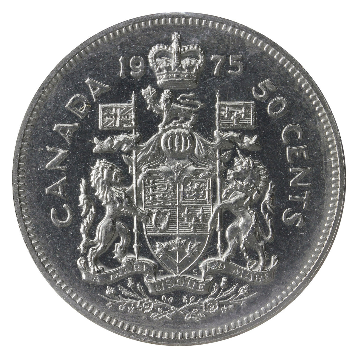 1974 Canada 50-cents ICCS Certified MS65