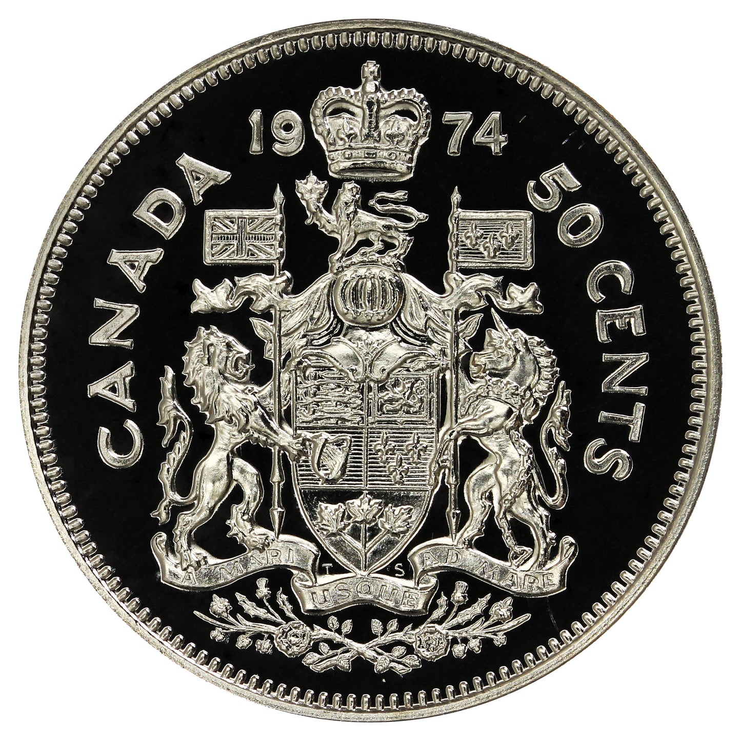 1974 Canada 50-cents Proof Like