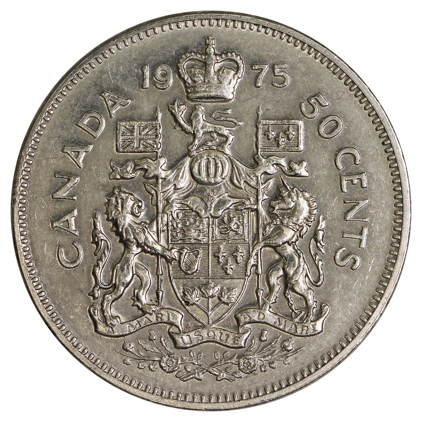 1975 Canada 50-cents Circulated