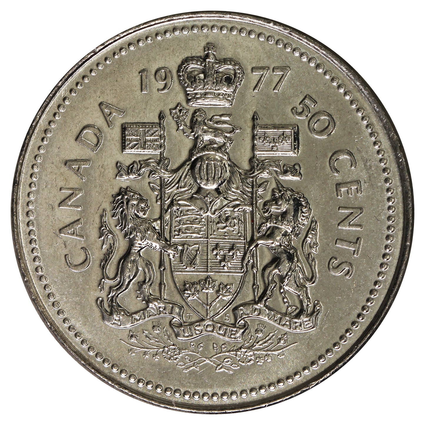 1977 Canada 50-cents Circulated