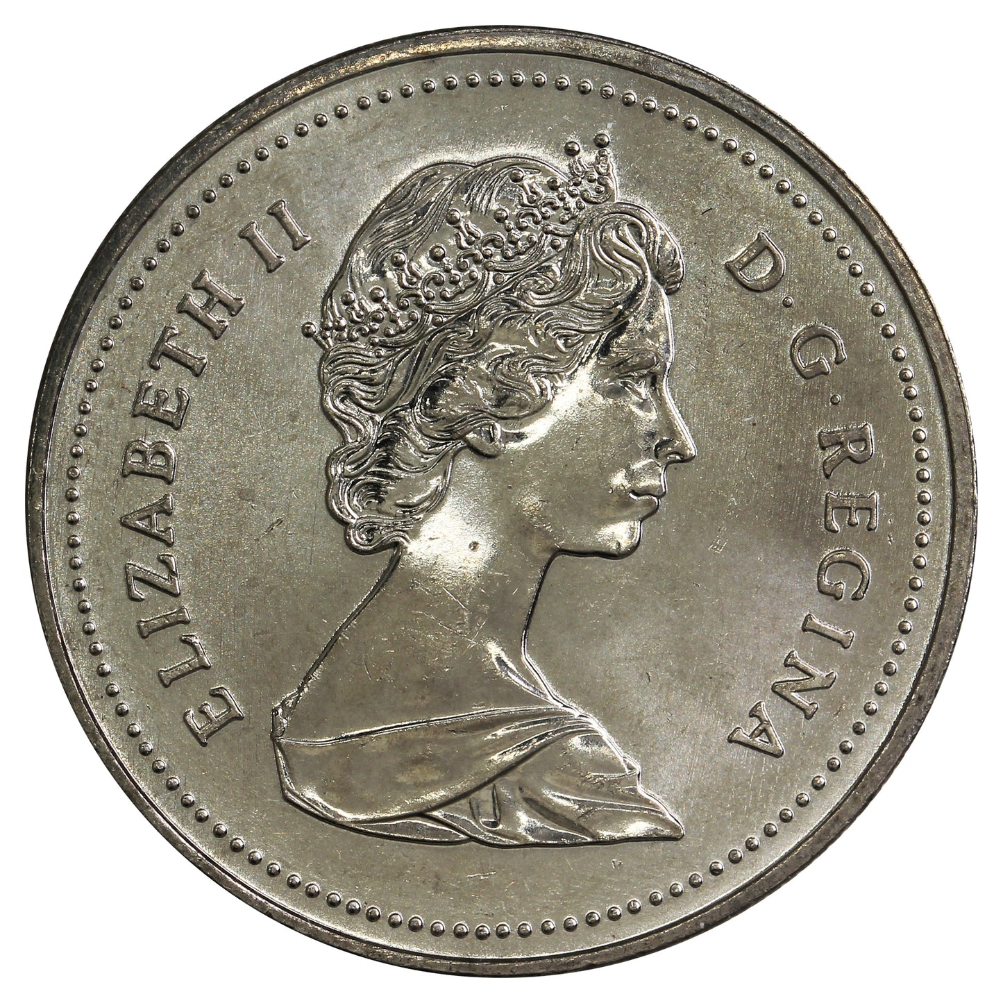 1987 Canada 50-cents Uncirculated (MS60)