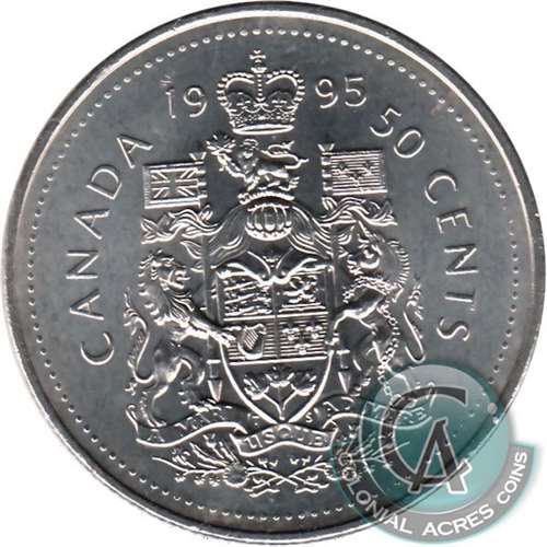 1995 Canada 50-cents UNC+ (MS62)