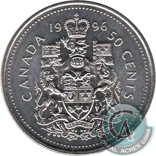 1996 Canada 50-cents Uncirculated (MS60)
