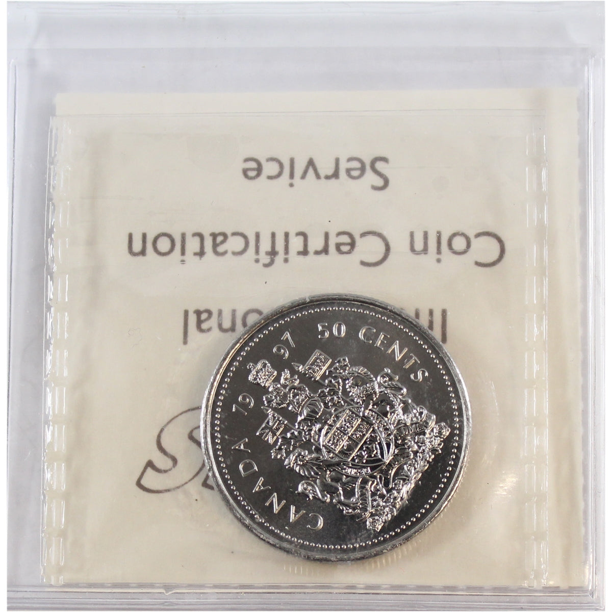 1997 Canada 50-cents ICCS Certified MS66