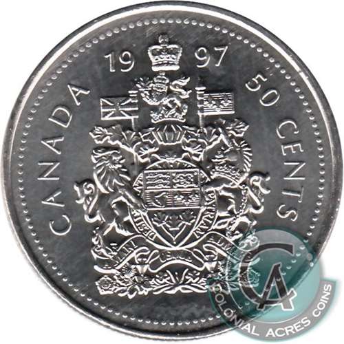 1997 Canada 50-cents UNC+ (MS62)