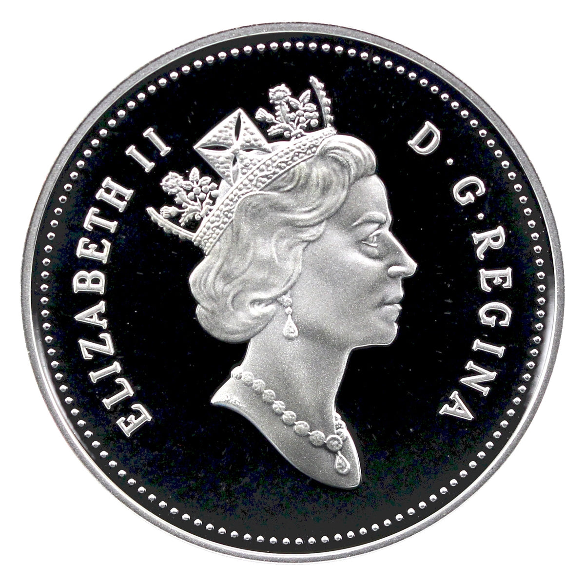 2000 Canada Hockey 50-cents Silver Proof_