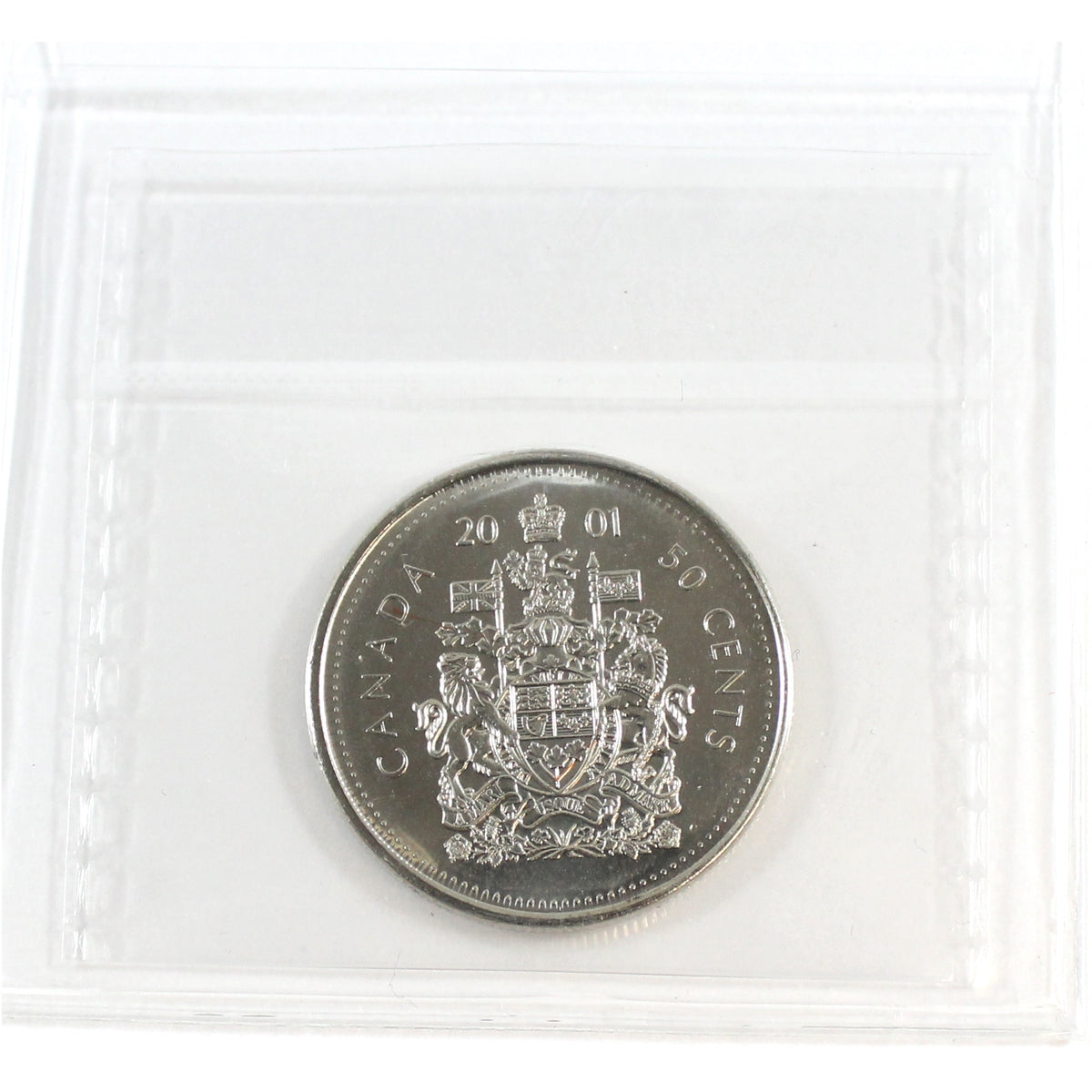 2001P Canada 50-cents ICCS Certified MS66