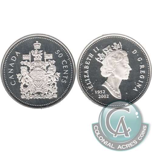2002 Canada 50-cents Silver Proof