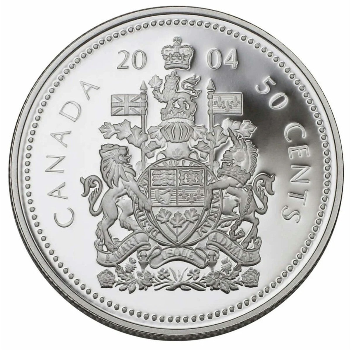 2004 Canada 50-cents Silver Proof (2003 Effigy)