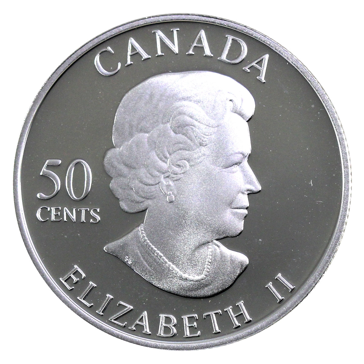 2006 Canada Short Tailed Swallowtail 50-cents Silver Proof_