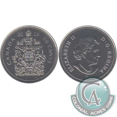 2006P Canada 50-cents Specimen