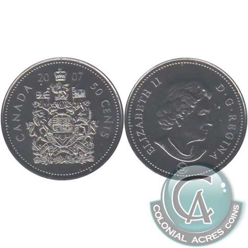 2007 Canada 50-cents Proof Like