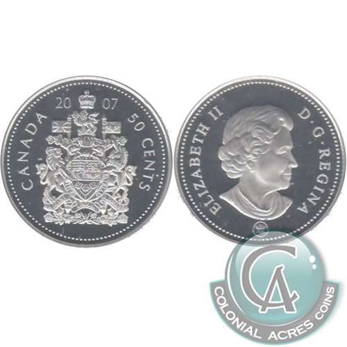 2007 Canada 50-cents Silver Proof