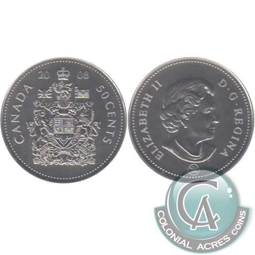 2008 Canada 50-cents Proof Like