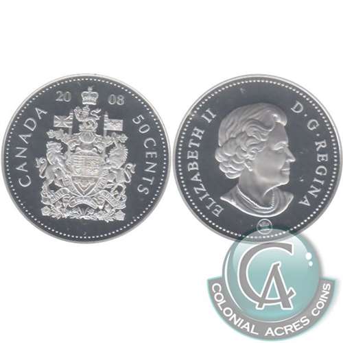 2008 Canada 50-cents Silver Proof