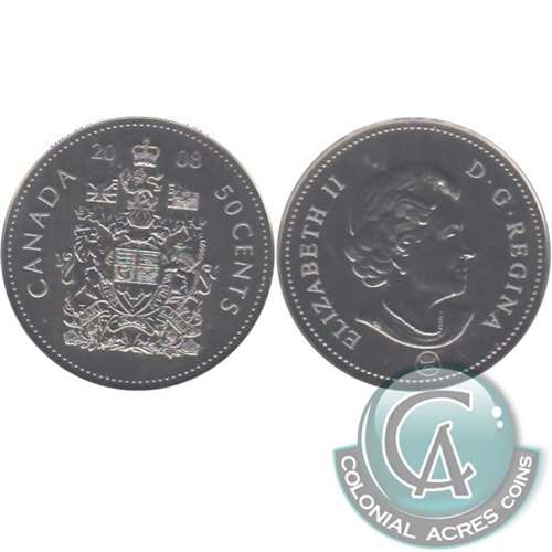 2008 Canada 50-cents Specimen