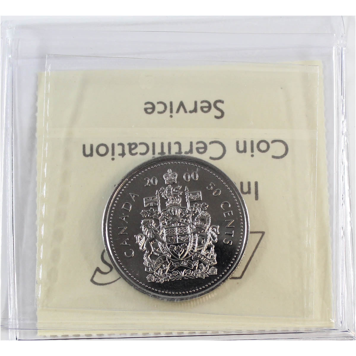 2000W Canada 50-cents ICCS Certified MS65 NBU