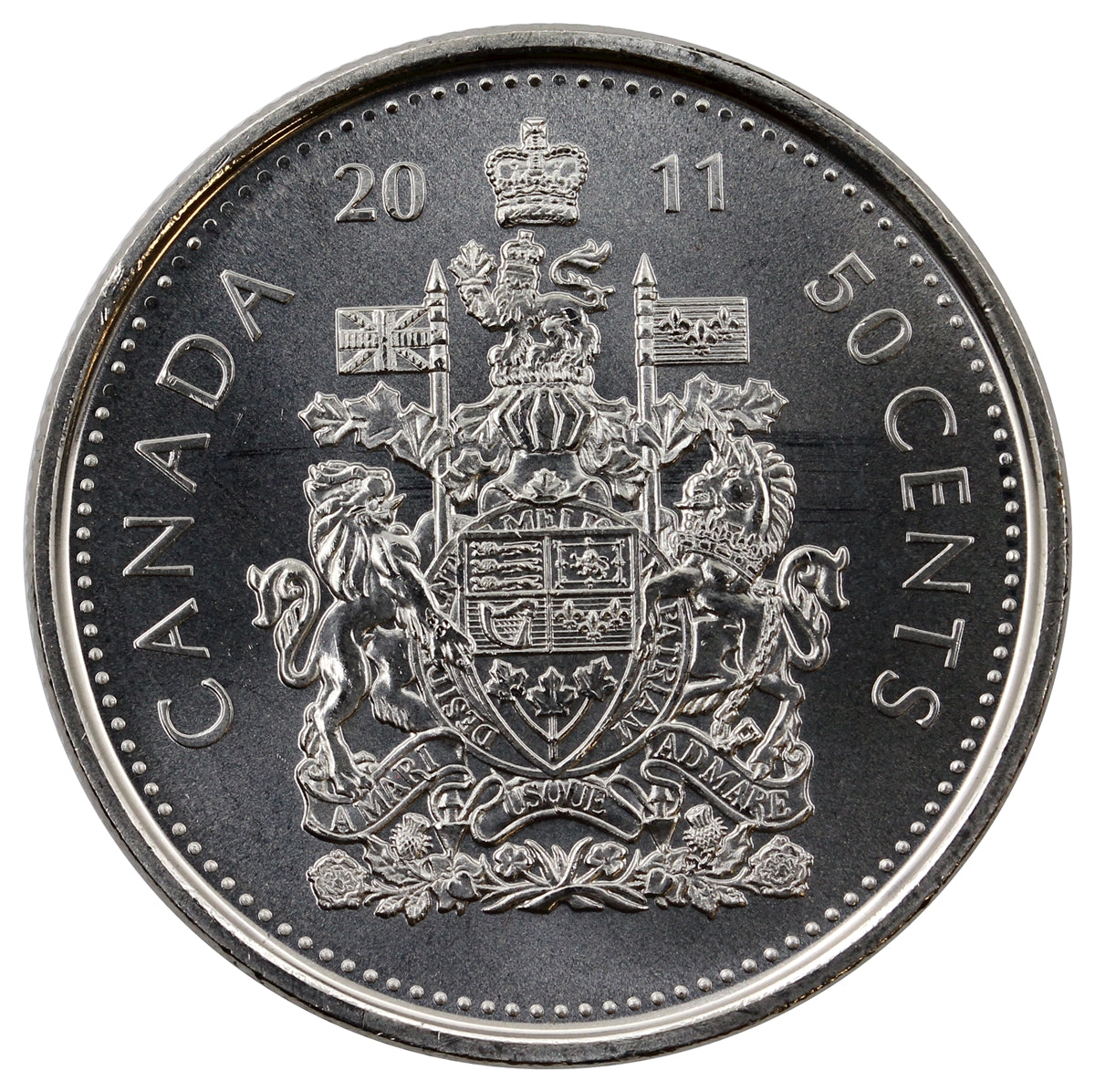 2011 Canada 50-cents Brilliant Uncirculated (MS63)