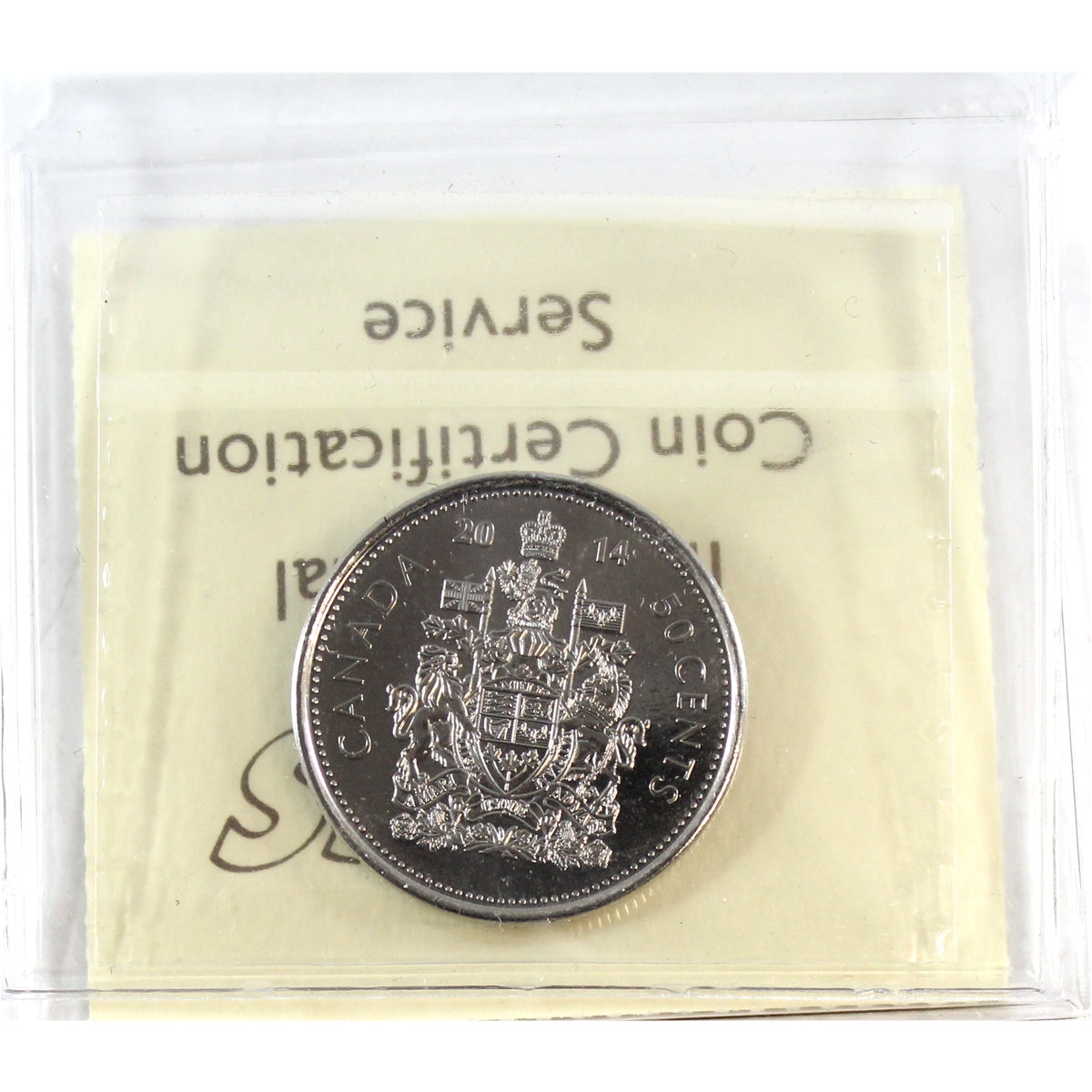2014 Canada 50-cents ICCS Certified MS67
