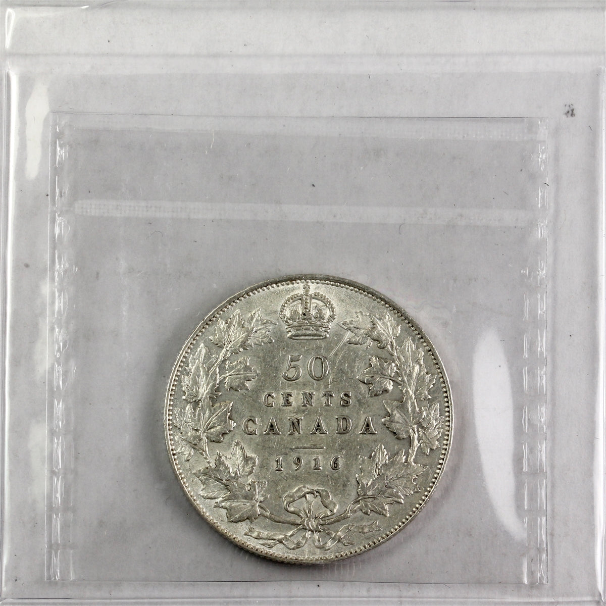 1916 Canada 50-cents ICCS Certified VF30