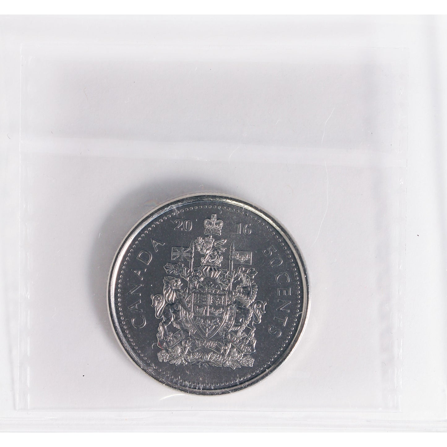2016 Canada 50-cents ICCS Certified MS65
