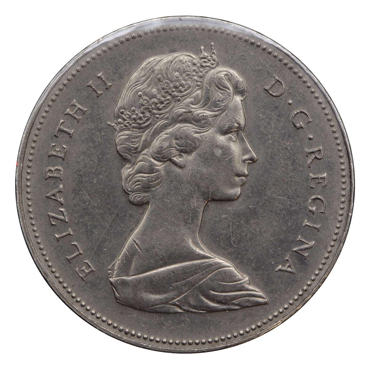 1974 Missing S Canada 50-cents EF-AU (EF45)