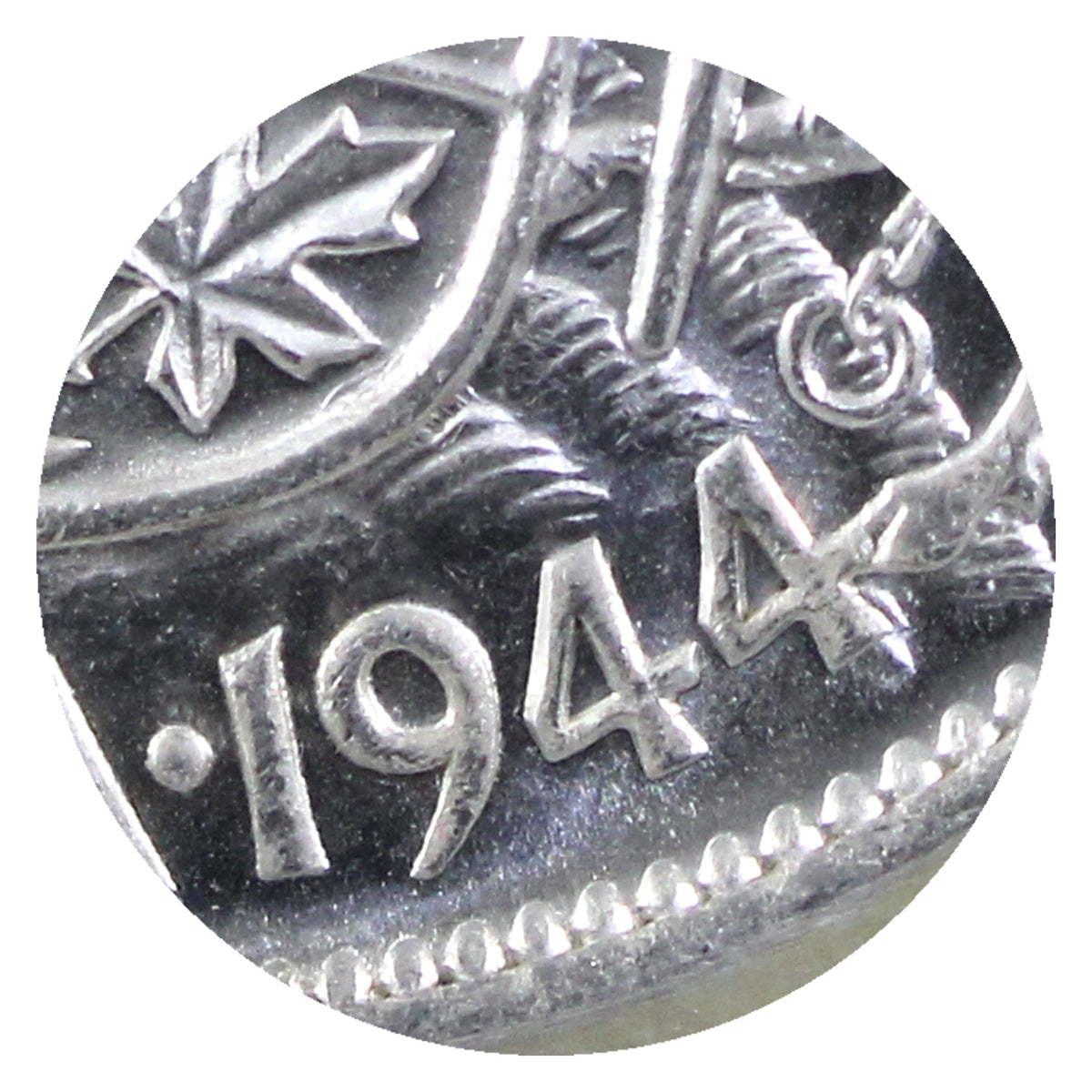 1944 Near 4 Canada 50-cents ICCS Certified MS62