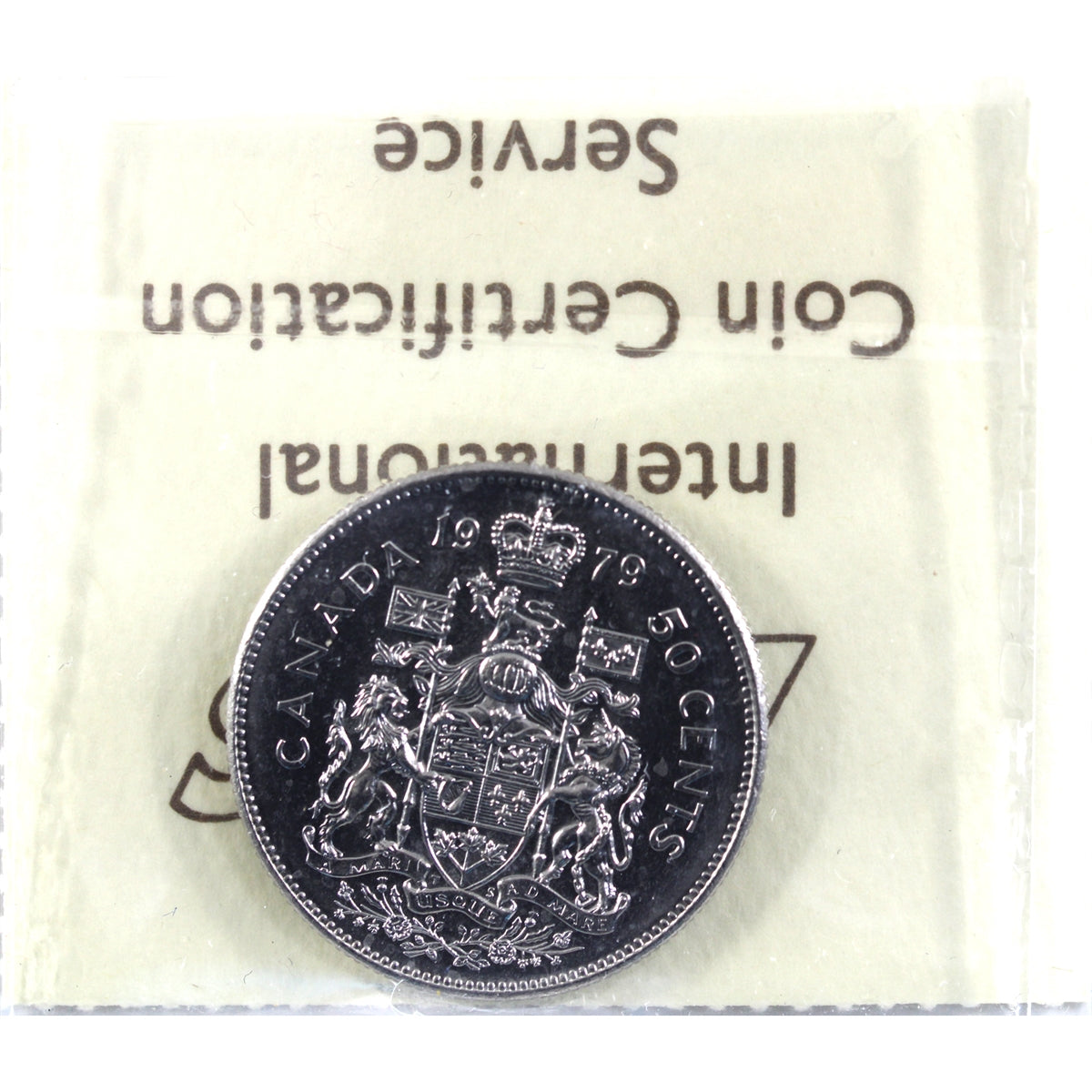 1979 Canada 50-cents ICCS Certified MS64